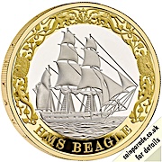 2026 HMS Beagle Silver Proof £2